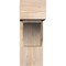Ekena Millwork Thorton Block Smooth Bracket w/ Offset Brace, Douglas Fir, 7 1/2"W x 20"D x 20"H BKT0806X20X20THR05SDF - alternate 3